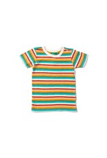 Little Green Radicals Little Green Radicals - Rainbow Striped ss T-shirt (0-2j)