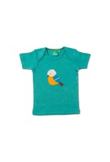 Little Green Radicals Little Green Radicals - Little Bird Applique SS T-shirt (0-2j)