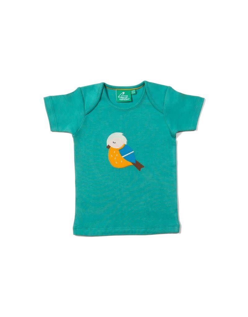 Little Green Radicals Little Green Radicals - Little Bird Applique SS T-shirt (0-2j)