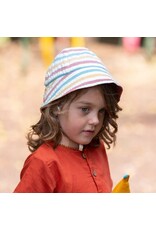 Little Green Radicals Little Green Radicals - Walnut striped reversible sunhat