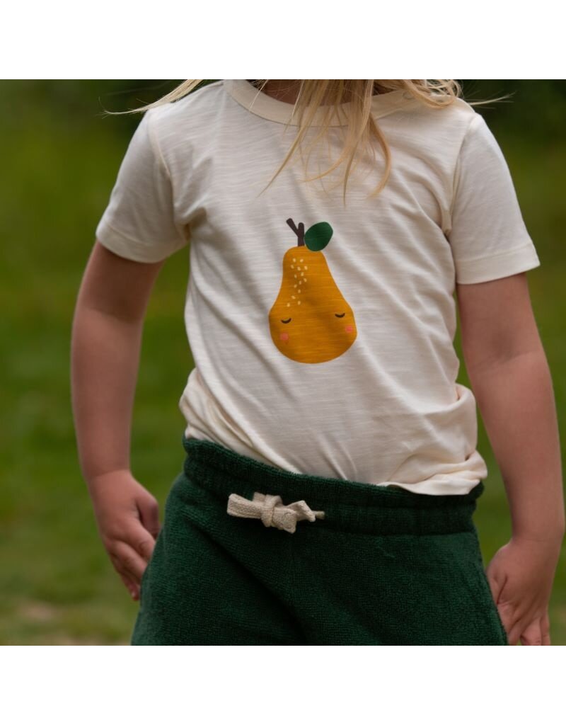 Little Green Radicals Little Green Radicals - Pear ss T-shirt (3-8j)