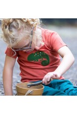 Little Green Radicals Little Green Radicals - Little Lizard Applique SS T-shirt (0-2j)