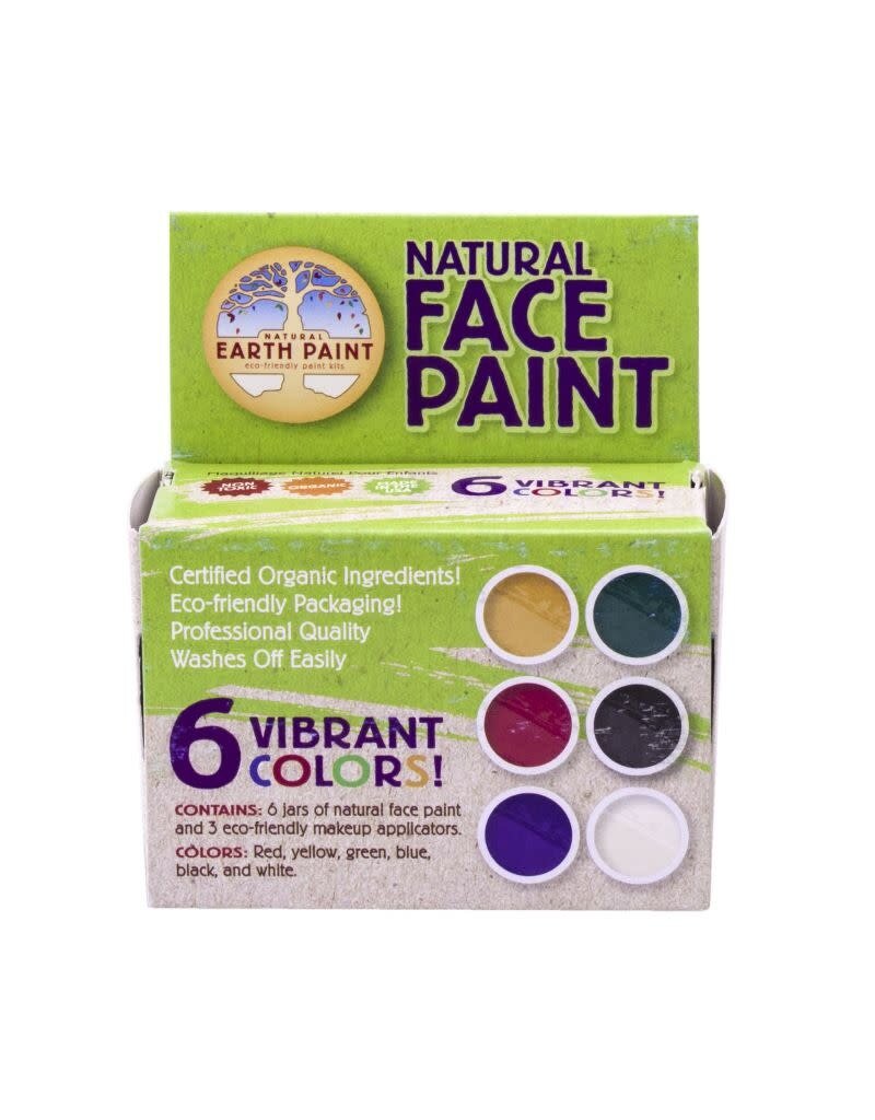 Natural Earth Paint Natural Earth Paint - Natural Face Paint, 6 stuks