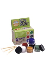 Natural Earth Paint Natural Earth Paint - Natural Face Paint, 6 stuks