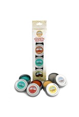 Natural Earth Paint Natural Earth Paint - Eco-friendly cosmetic glitter, 4 stuks