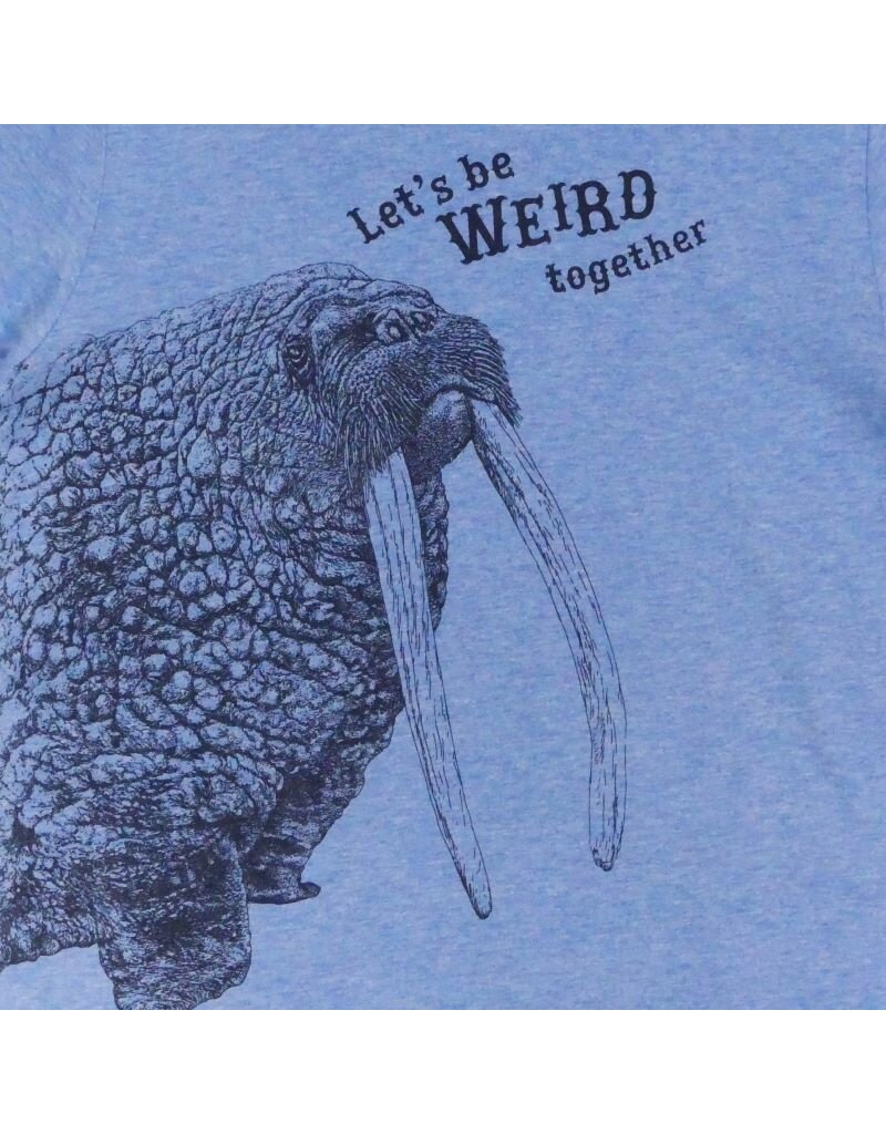 Lion of Leisure Lion of Leisure - T-shirt, walrus, blue melange (3-16j)