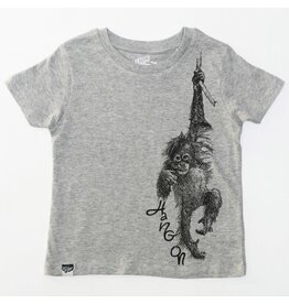 Lion of Leisure T-shirt, orangutan (3-16j)