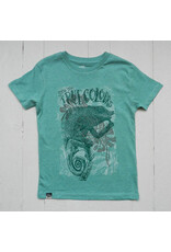 Lion of Leisure Lion of Leisure - T-shirt, green melange, chameleon (3-16j)