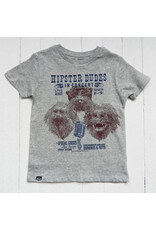 Lion of Leisure Lion of Leisure - T-shirt, grey melange, tamarin monkey (3-16j)