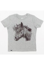 Lion of Leisure Lion of Leisure - T-shirt, Wild Horse, Grey melange (3-16j)