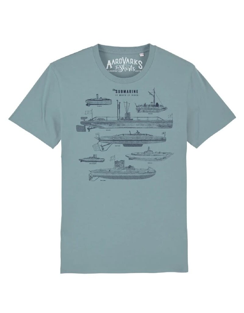 Aardvarks of Anarchy Aardvarks of Anarchy - T-shirt, Submarines, Citadel blue