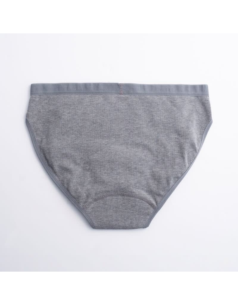 Imse Imse - Period underwear, Bikini, light flow, grey melange