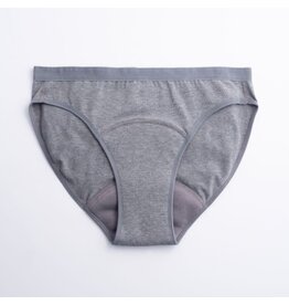 Imse Menstruatie ondergoed, medium flow, grey melange