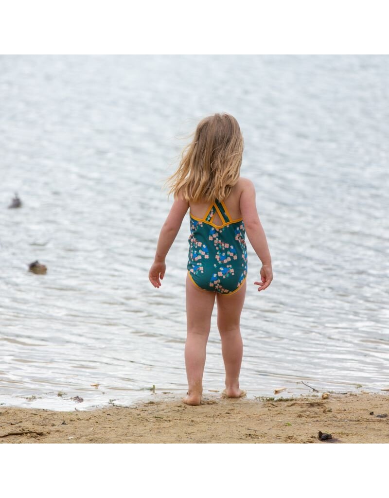 Little Green Radicals Little Green Radicals - Bluebirds UPF 50+ Recycled swimsuit (3-8j)