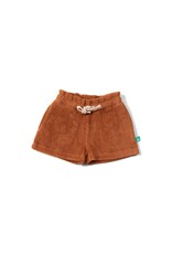 Little Green Radicals Little Green Radicals - Walnut towelling shorts