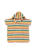 Little Green Radicals Little Green Radicals - Rainbow Kids hooded beach towel poncho (3-8j)
