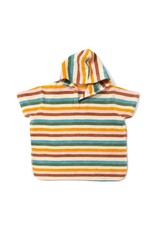 Little Green Radicals Little Green Radicals - Rainbow Baby hooded beach towel poncho (0-2j)