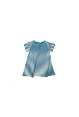 Little Green Radicals Little Green Radicals - Ocean Blue Stripe Playaway Dress, ss (0-2j)
