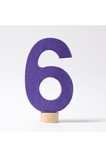 Grimm's Grimm's - Decorative number, 6