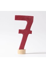 Grimm's Grimm's - Decorative number, 7