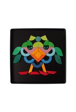 Grimm's Grimm's - Magnet puzzle, Triangle - square - circle with glitter stones