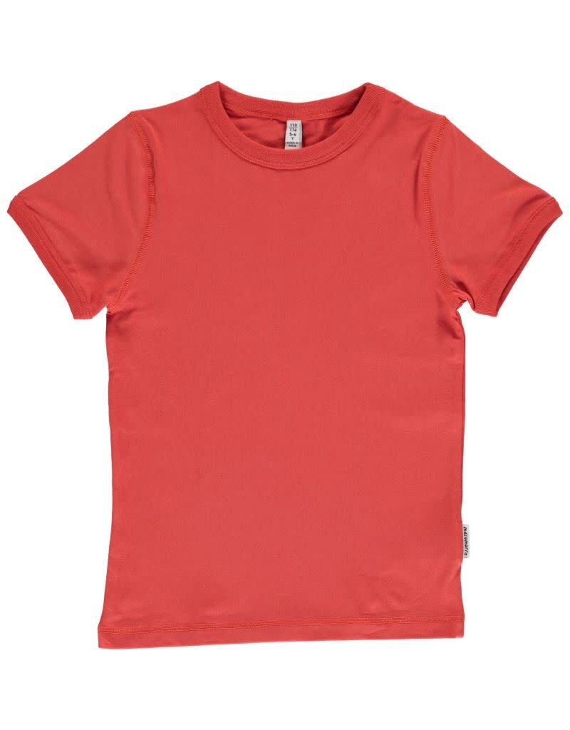 Maxomorra Maxomorra - Top SS, rusty red (0-2j)