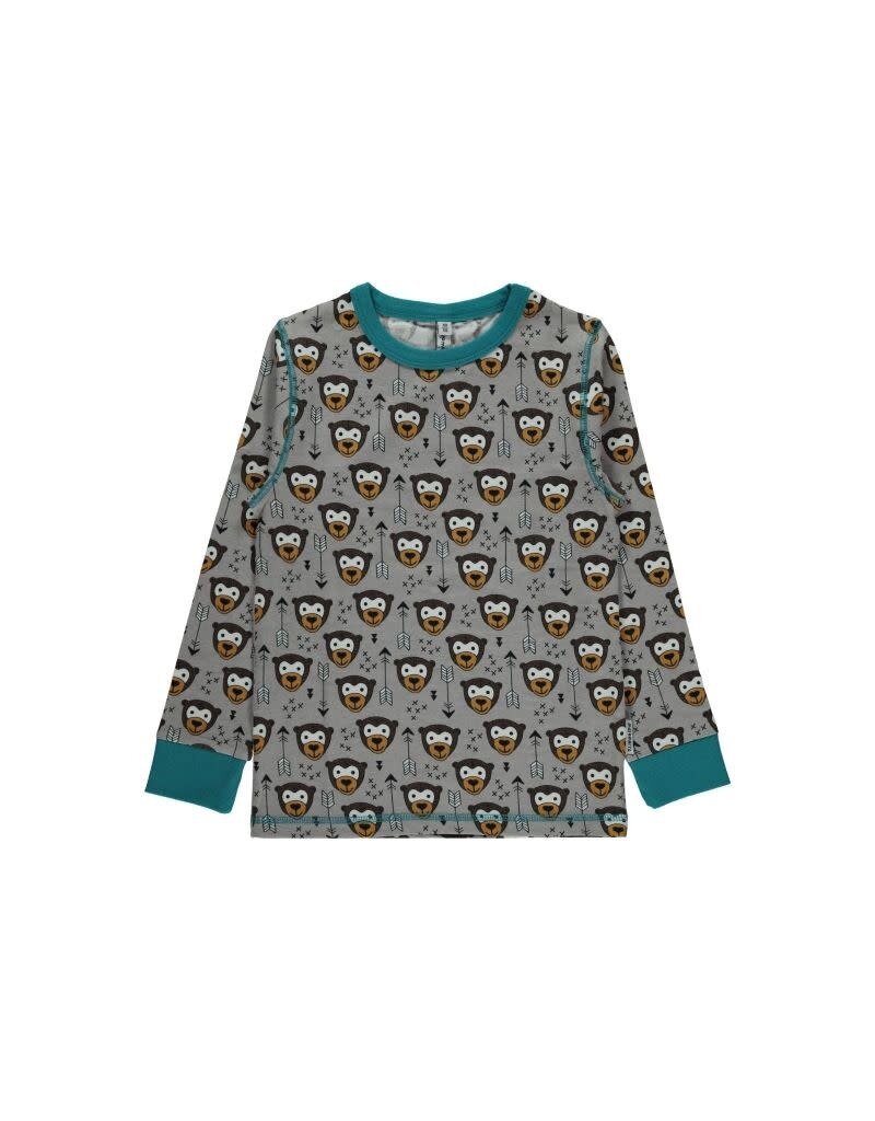 Maxomorra Maxomorra - Top ls, little arrow monkey (0-2j)