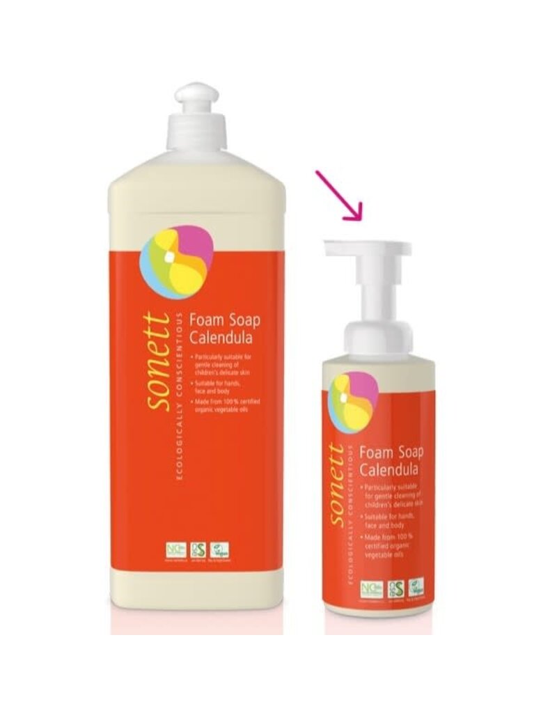 Sonett Sonett - Kinderschuimzeep 200ml, Calendula