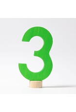 Grimm's Grimm's - Decorative number, 3