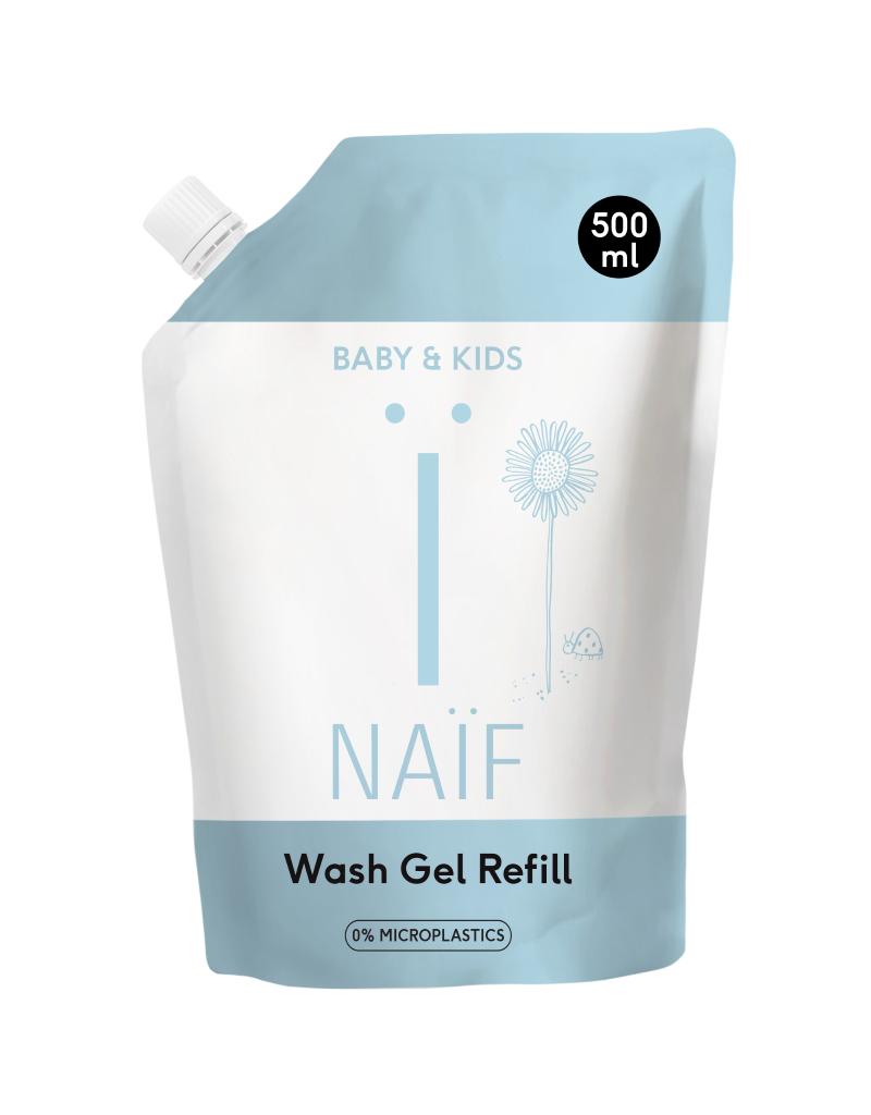 Naïf Naïf - Cleansing wash gel refill, 500ml
