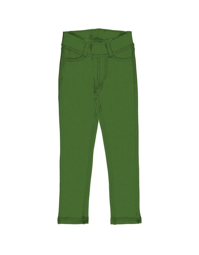 Maxomorra Maxomorra - Treggings Sweat Solid, Green (3-12j)