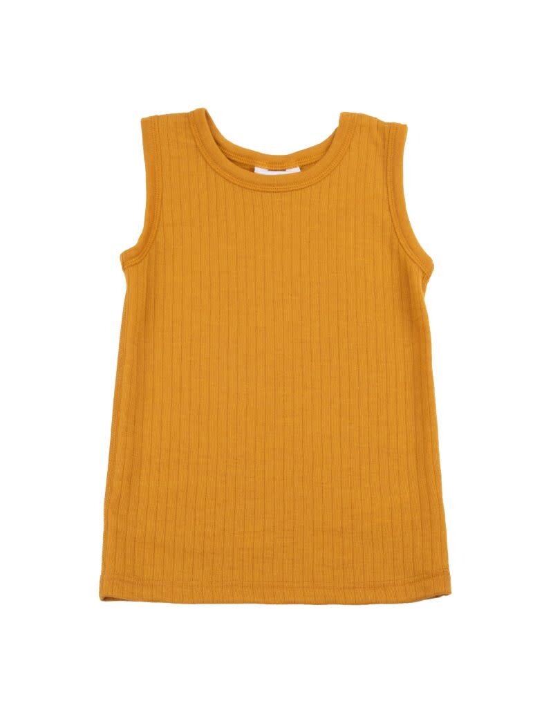 Joha Joha - Undershirt basic, wool, Yellow