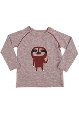 Lily Balou Lily Balou - Tshirt ls Bruno, fired brick (3-16j)