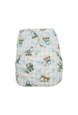 Blümchen Blümchen - Diaper cover OneSize recycled PES snaps