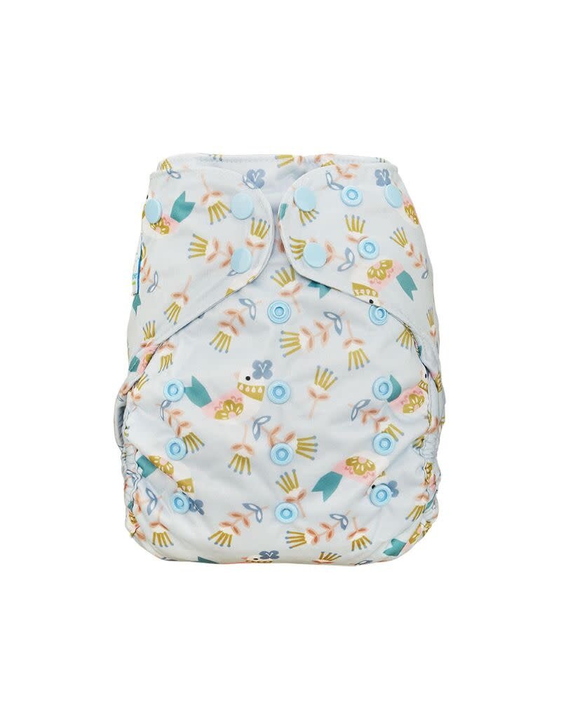 Blümchen Blümchen - Diaper cover OneSize recycled PES snaps