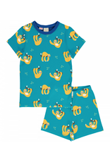 Maxomorra Maxomorra - Pyjama Set SS, Sloth (0-10j)