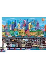 Crocodile Creek Crocodile Creek - Above & below puzzle, Big city