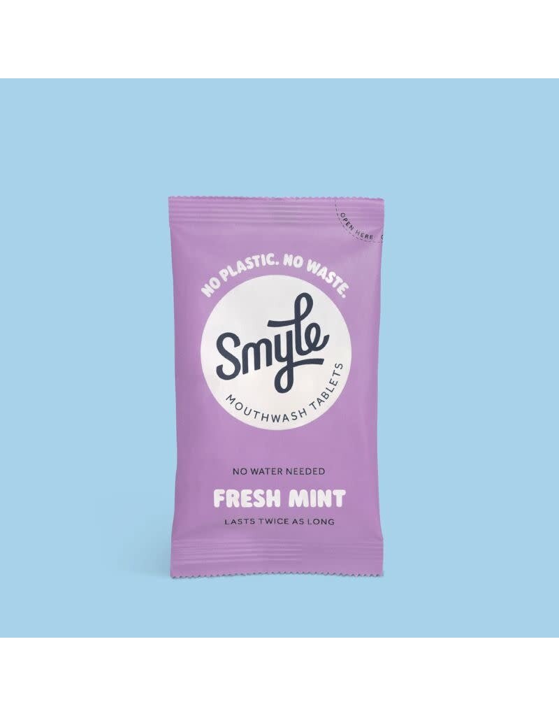 Smyle Smyle - Mouthwash tablets (fluoride) navulling, fresh mint