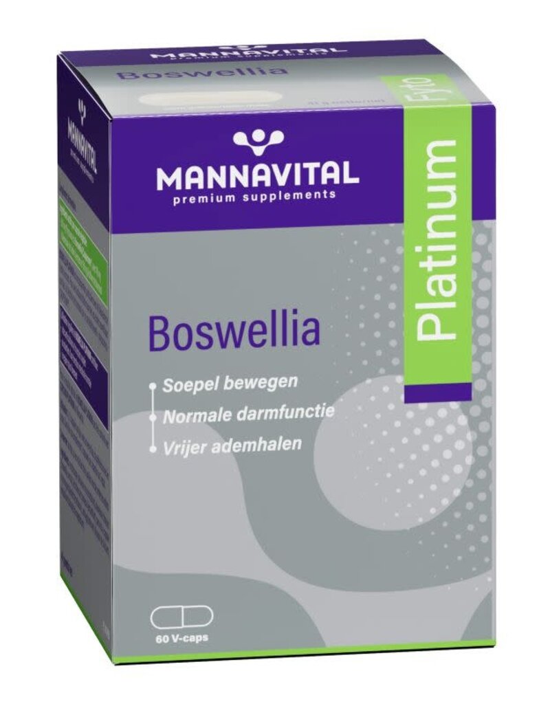 Mannavital Mannavital - Boswellia Platinum, 60 V-capsules