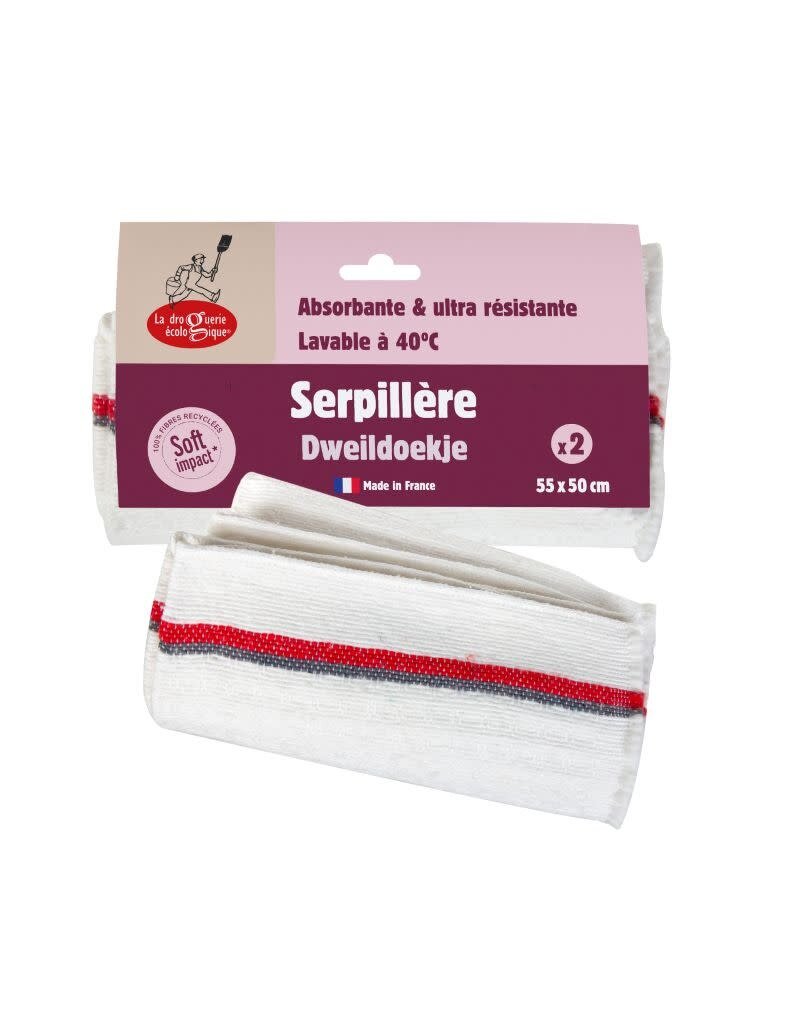 La droguerie écologique La droguerie écologique - Dweildoeken, 2 stuks