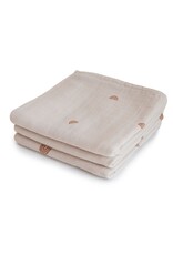 Mushie Mushie - Muslin cloth 3-pack, Rainbow