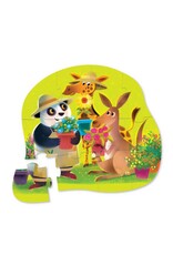 Crocodile Creek Crocodile Creek - Mini Puzzle, Flower Power, 12 stukken