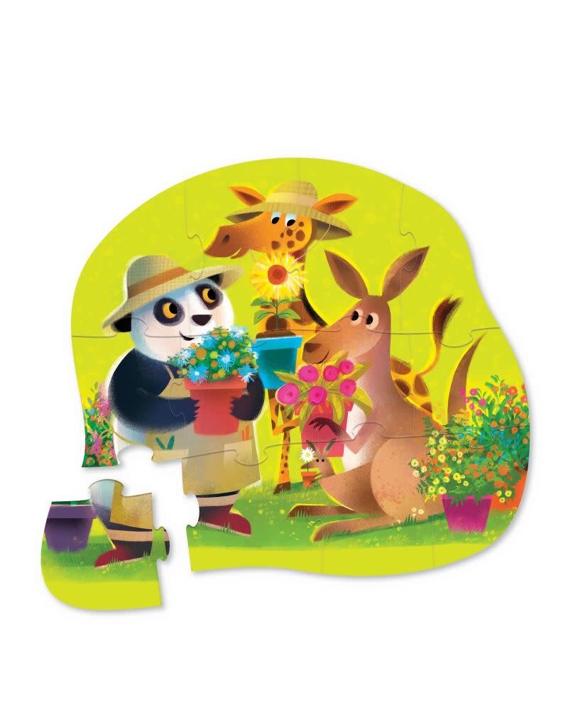 Crocodile Creek Crocodile Creek - Mini Puzzle, Flower Power, 12 stukken