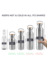 Bambaw Bambaw - Insulated stainless steel bottle, 500ml