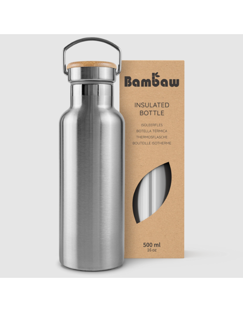 Bambaw Bambaw - Insulated stainless steel bottle, 500ml