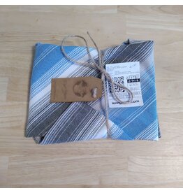 LennyLamb Gift wrap, Blauw-zwart-wit