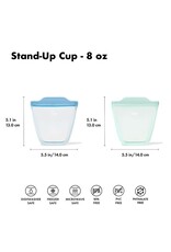 Oxo Tot Oxo tot - Silicone Reusable bag 2-piece stand-up cup set
