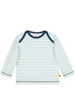 Loud+Proud Loud+Proud - shirt, ringel, cloud (0-2j)