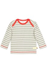 Loud+Proud Loud+Proud - shirt, ringel, olive (0-2j)