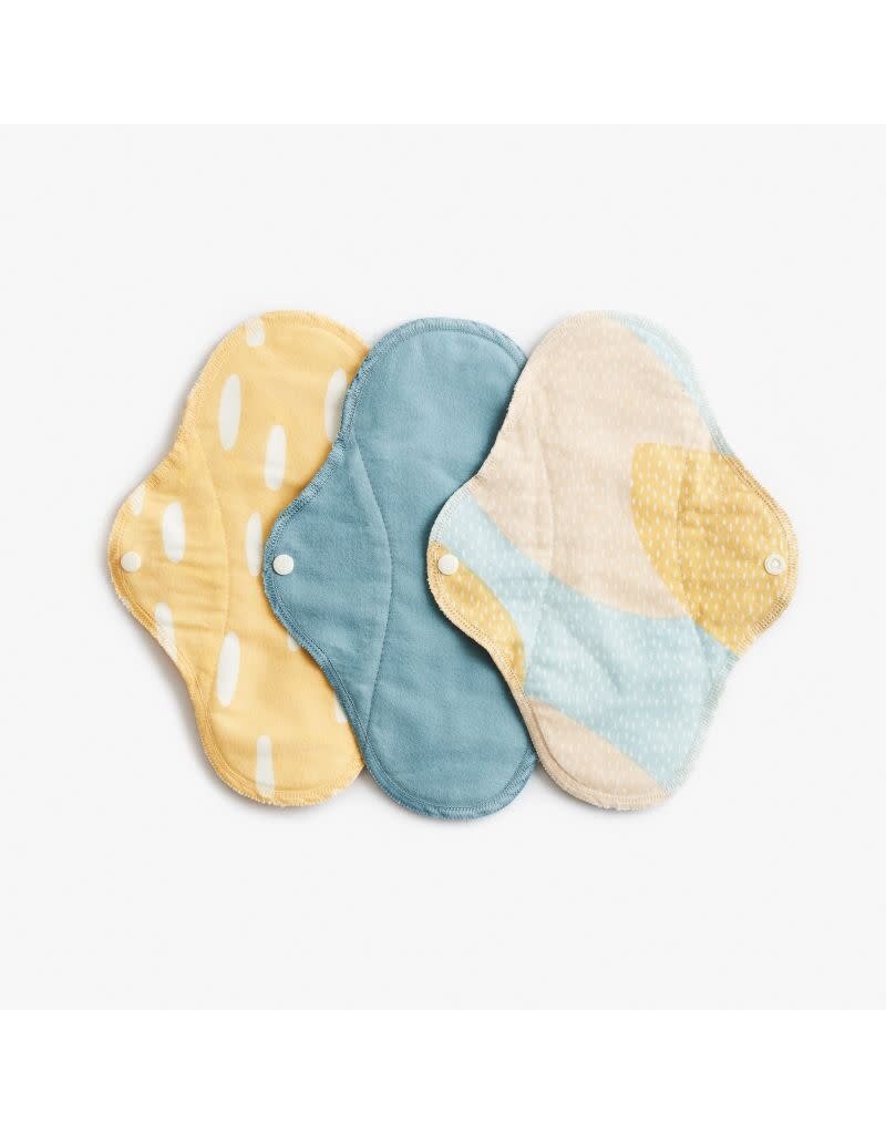 Imse Imse - Sanitary Pads Classic Regular 3-pack, Blue Sprinkle
